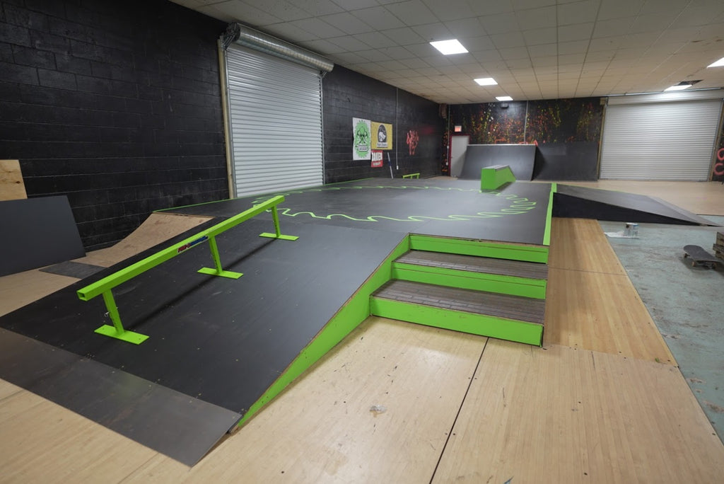 Ramptech Skate at home, Halfpipes, Quarterpipes and Grind Boxes